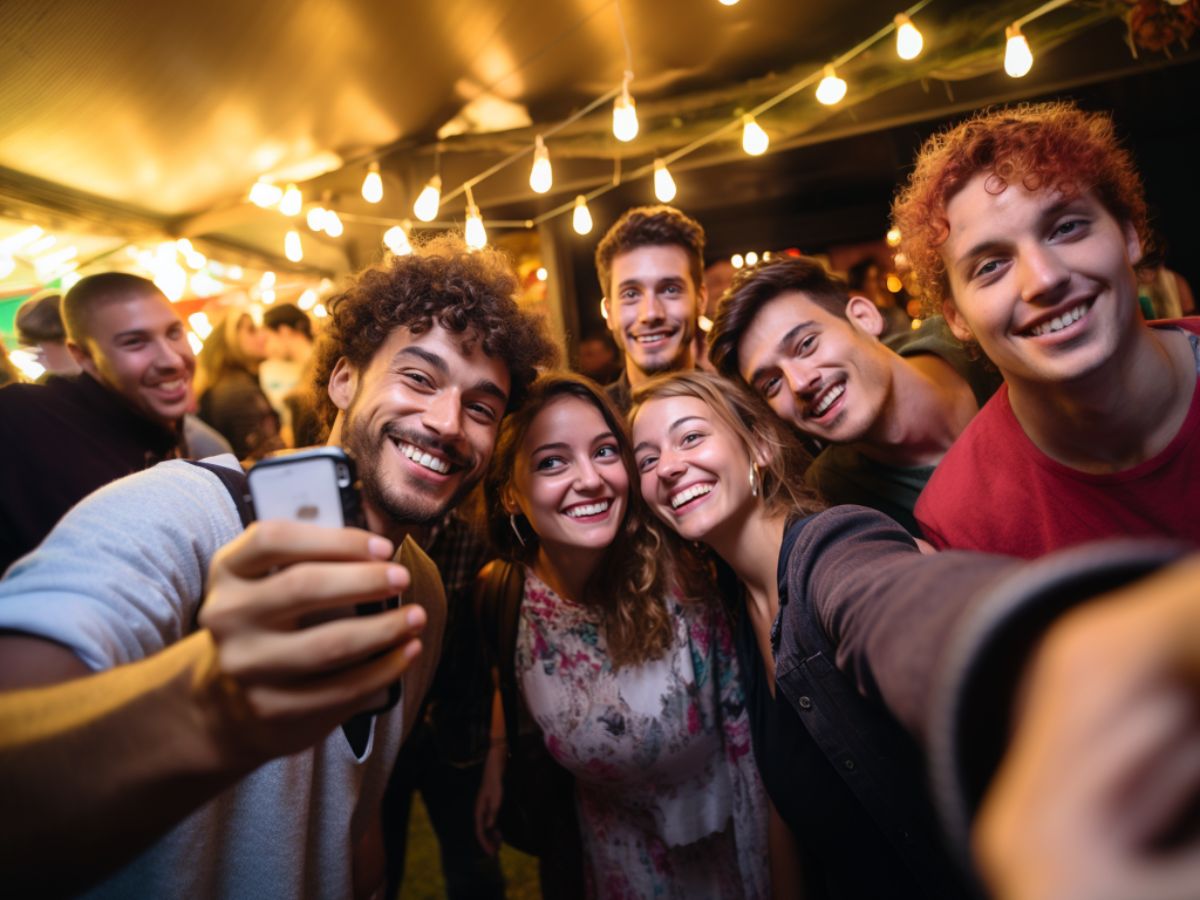 Social-Media-Engament-Selfie Measuring the ROI of Experiential Campaigns