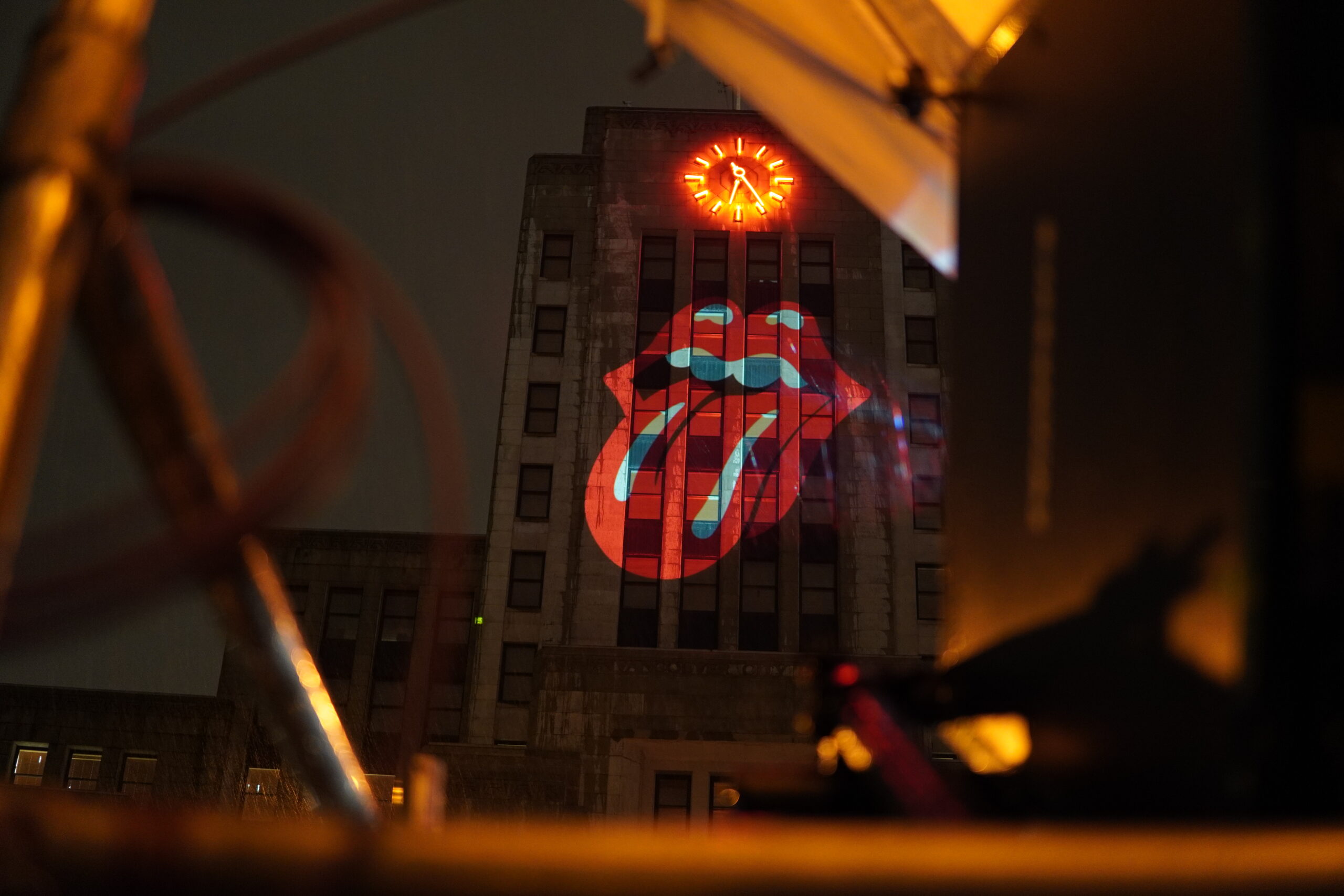 Rolling Stones World Tour 2024 Projection Mapping