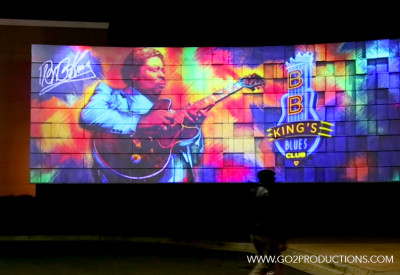 projection mapping permanent install wind creek casino - Go2Productions